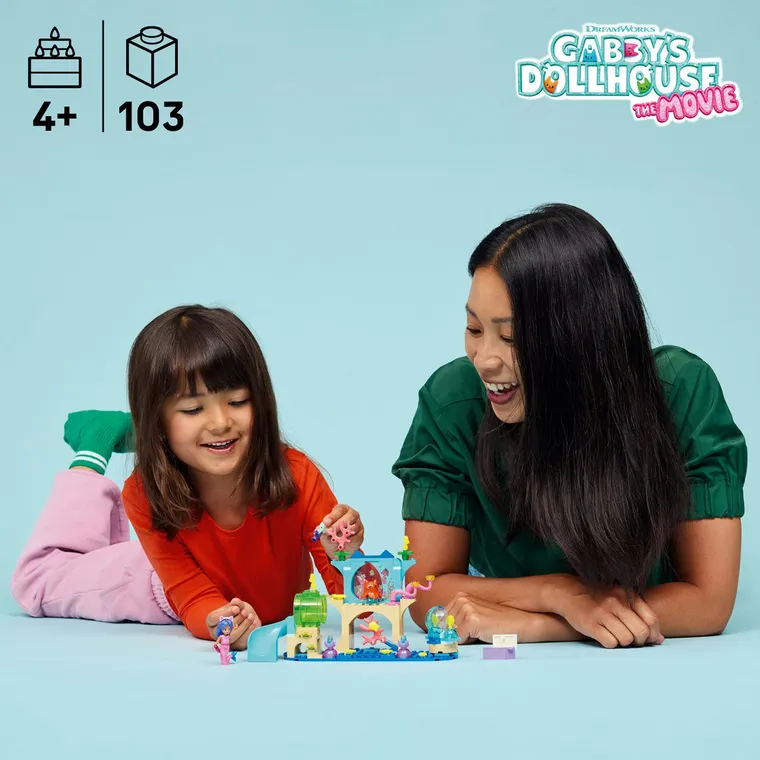 LEGO Gabby's Dollhouse, Aventurile in acvariu ale sirenei Gabby, 11204