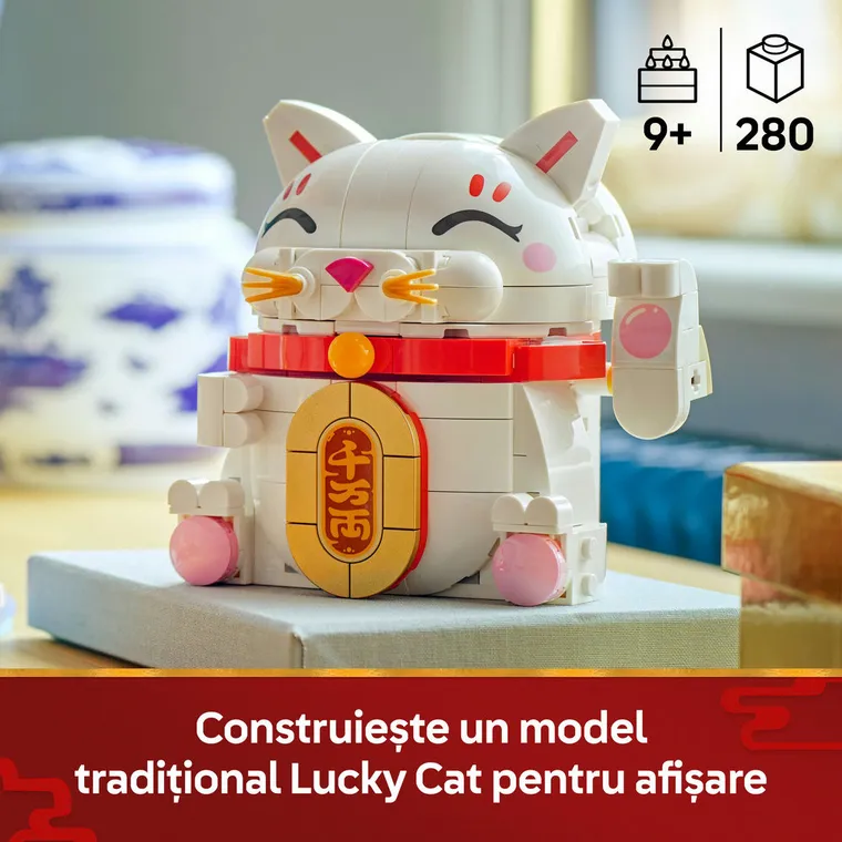 LEGO Iconic, Pisica norocoasa, 40813