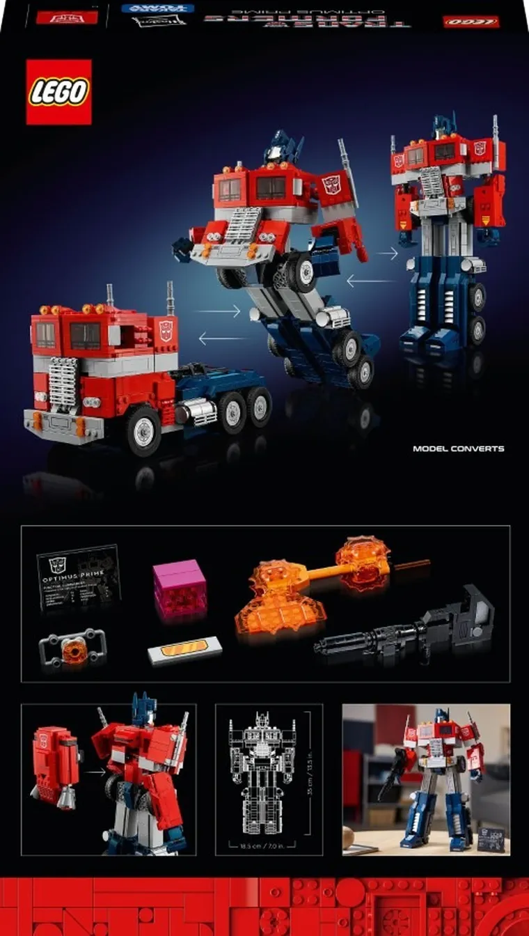 LEGO Icons, Optimus Prime, 10302