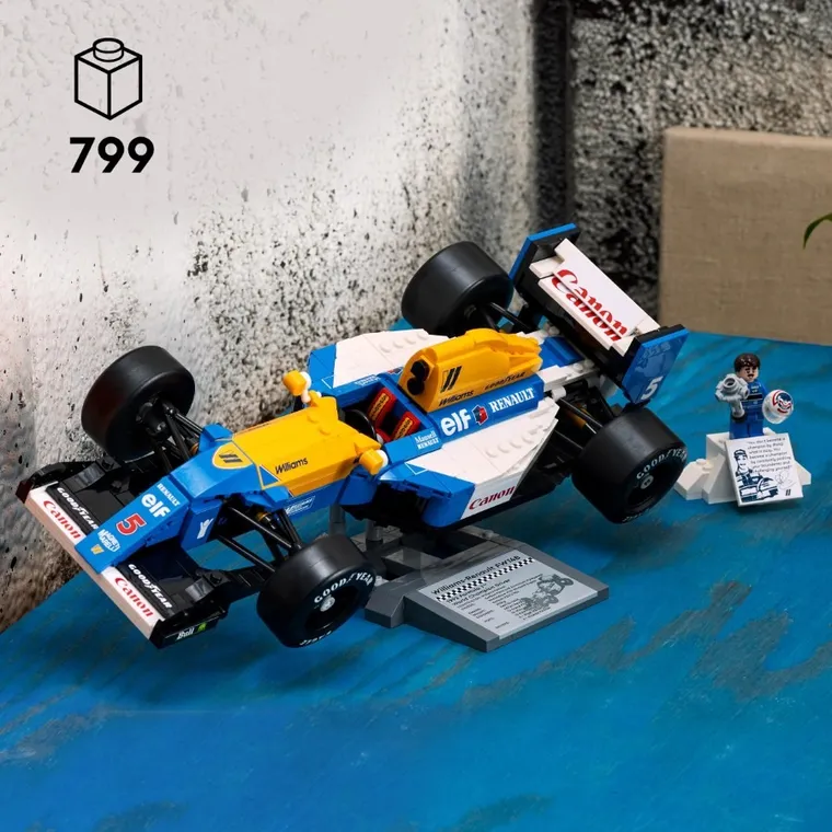 LEGO Icons, Williams Racing FW14B si Nigel Mansell, 10353