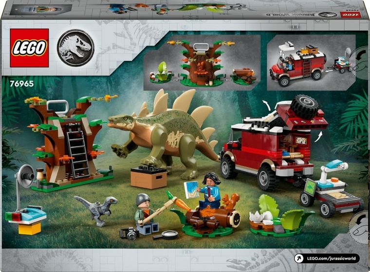 LEGO Jurassic World, Misiunea „Dinozaur”: Descoperirea unui Stegosaurus, 76965