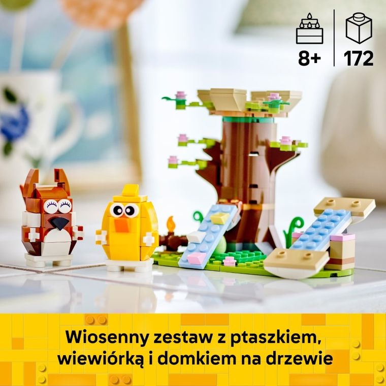 LEGO, Loc de joaca pentru animale primavara, 40709