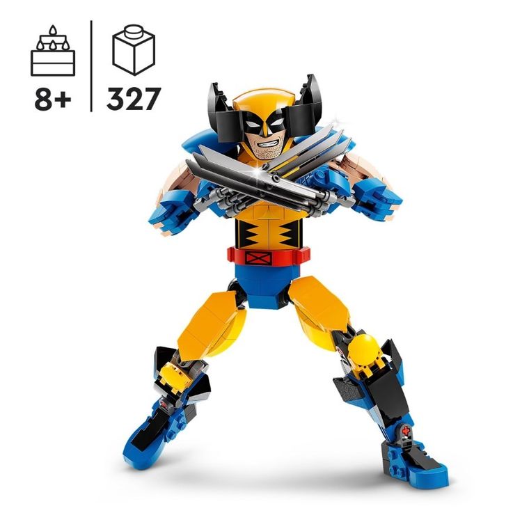 LEGO Marvel, Figurina de constructie Wolverine, 76257