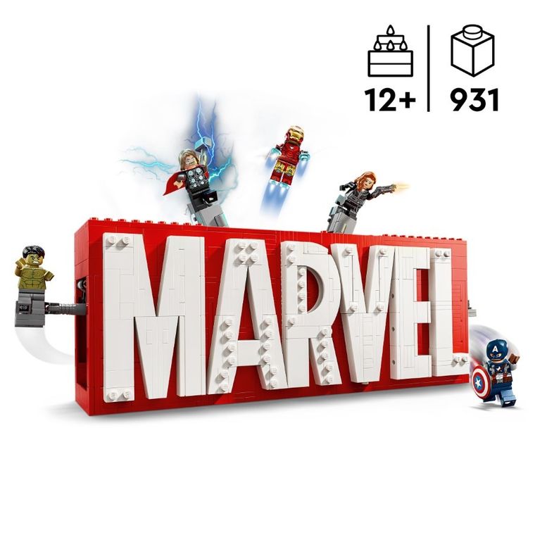 LEGO Marvel, Sigla si minifigurine MARVEL, 76313