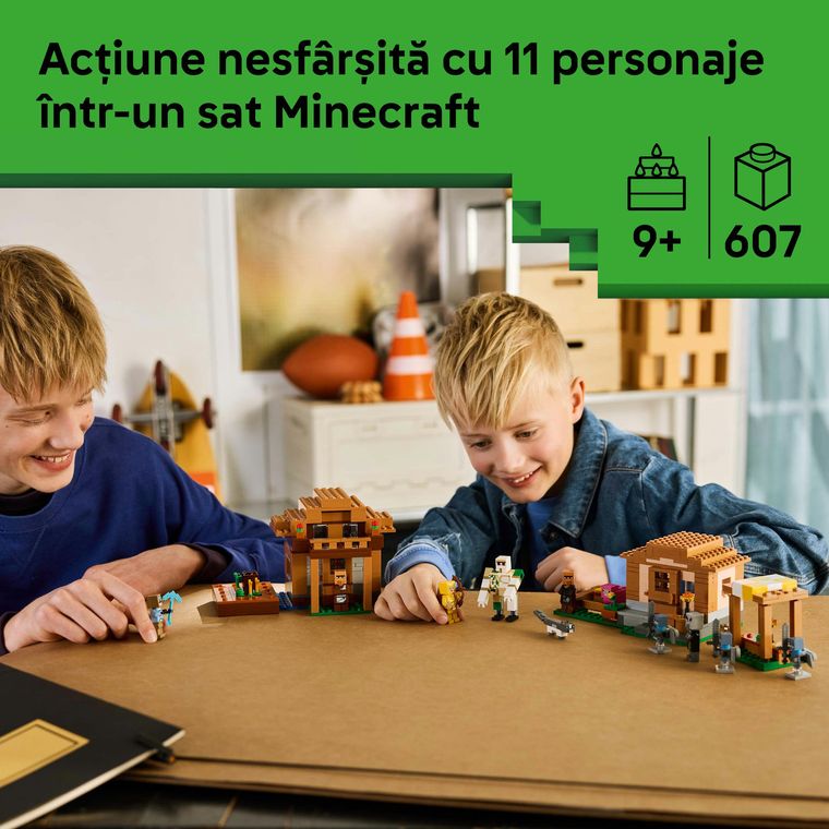 LEGO Minecraft, Atacul Evocatorilor asupra satului, 21596