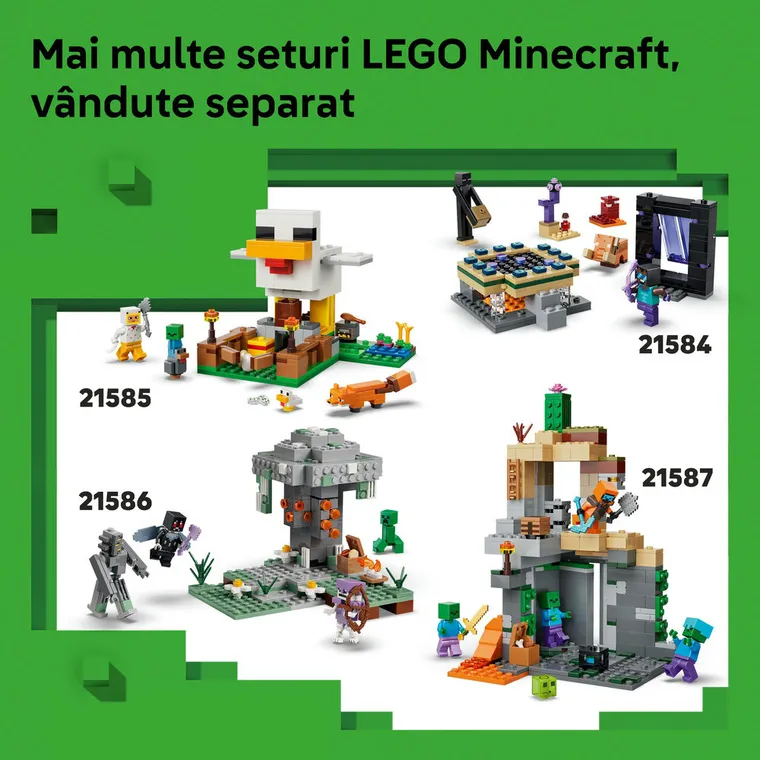 LEGO Minecraft, Aventura din Taiga a lui Steve, 21583