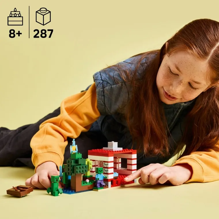LEGO Minecraft, Casa TNT din jungla, 21275