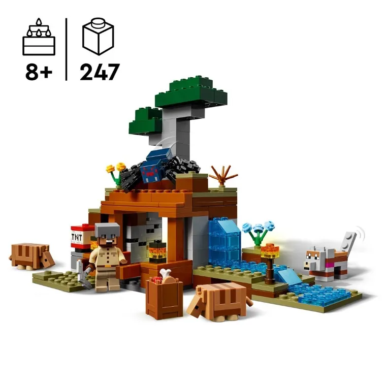 LEGO Minecraft, Expeditia de minerit cu Tatu, 21269