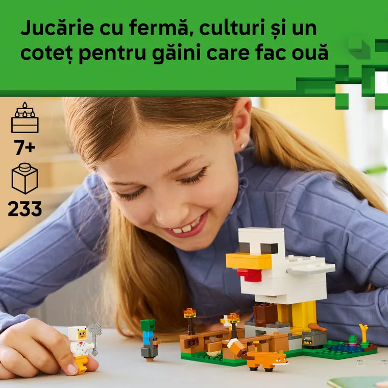 LEGO Minecraft, Ferma de pui, 21585