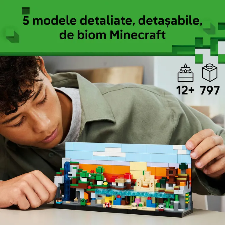 LEGO Minecraft, Minibiomuri, 21589