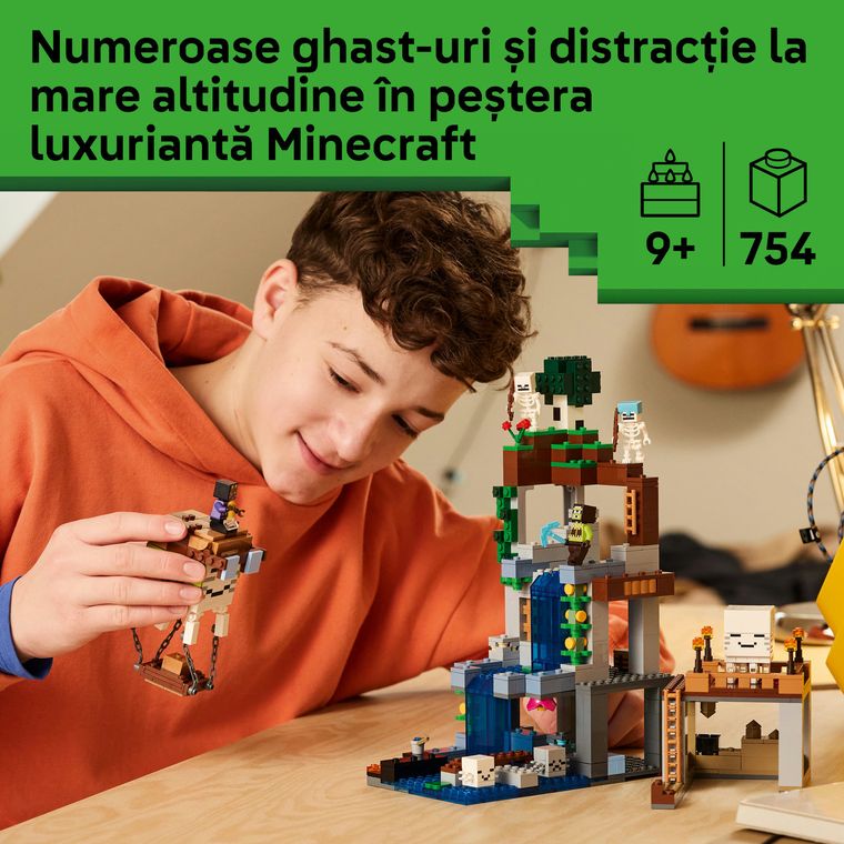LEGO Minecraft, Statie de mobi Ghast, 21597