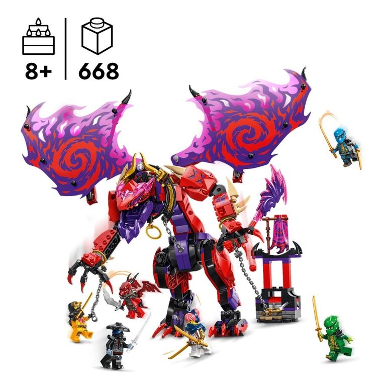 LEGO NINJAGO, Dragonul haosului Thunderfang, 71832
