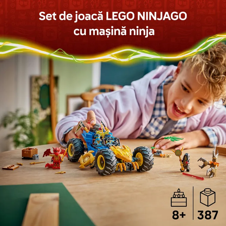 LEGO NINJAGO, Masina transformabila a lui Jay, 71856