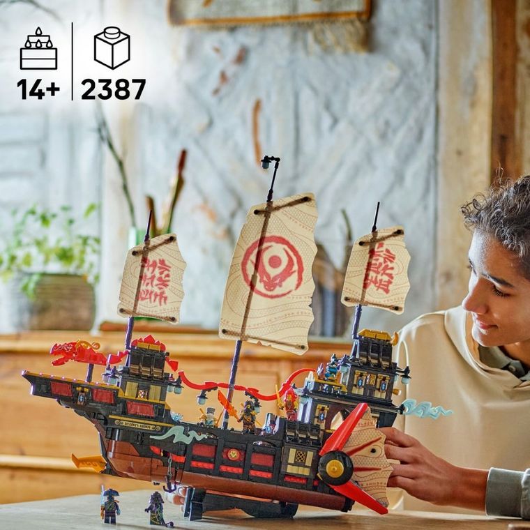 LEGO Ninjago, Nava Bounty a Templului, 71848