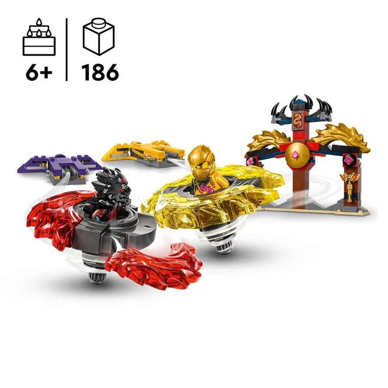 LEGO NINJAGO, Pachet de lupta cu dragoni Spinjitzu, 71826