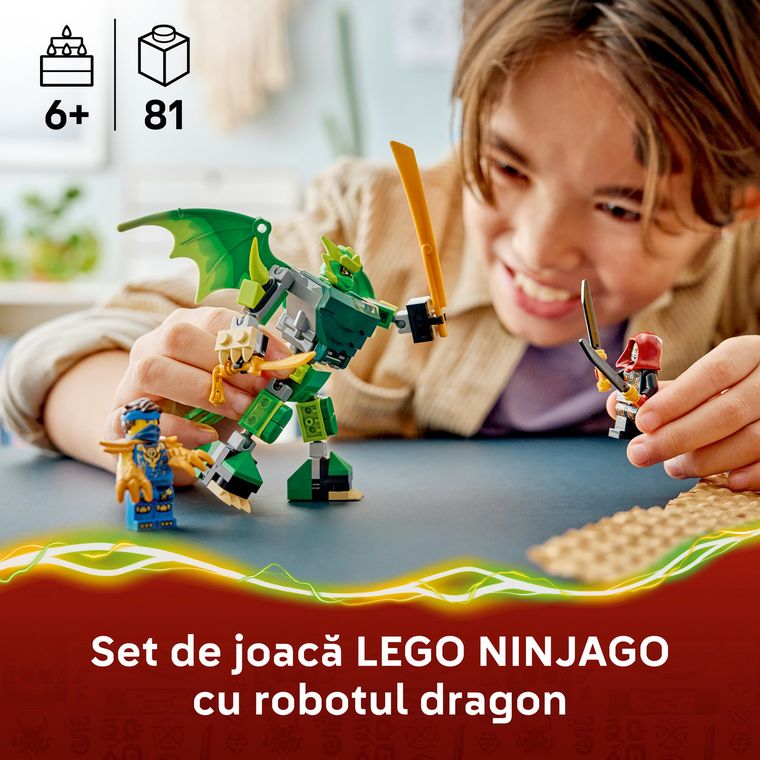 LEGO NINJAGO, Pachet de lupta cu robotul dragon al lui Lloyd, 71862