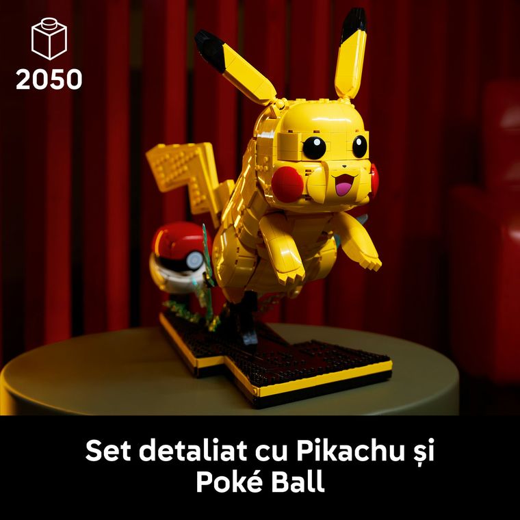 LEGO Pokémon, Pikachu si Poké Ball, 72152