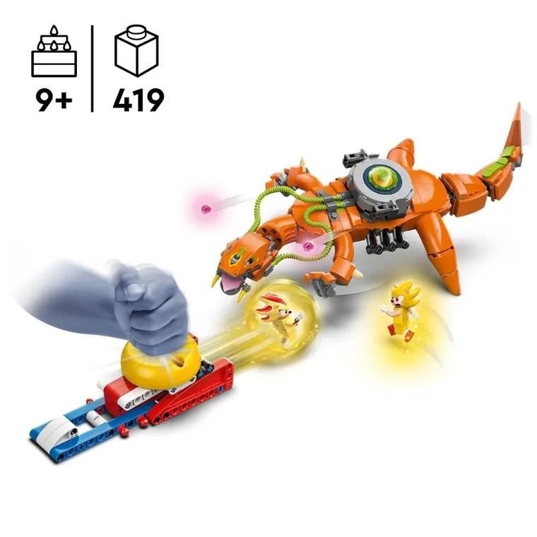 LEGO Sonic The Hedgehog, Super Shadow vs. Biolizard, 77003