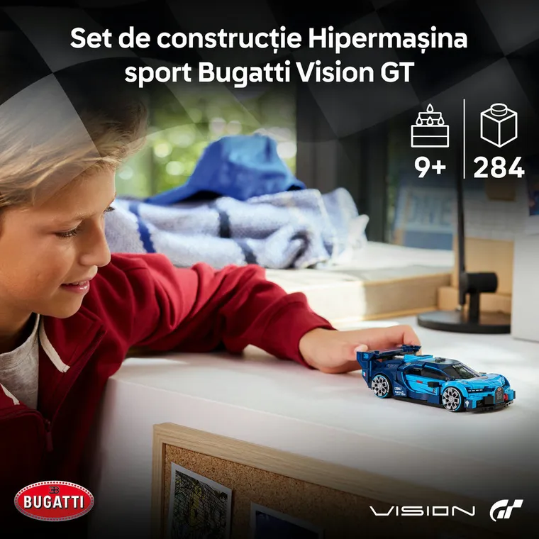 LEGO Speed Champions, Hipermasina sport Bugatti Vision GT, 77253
