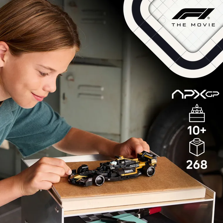 LEGO Speed Champions, Masina de curse a echipei APXGP din F1: The Movie, 77252
