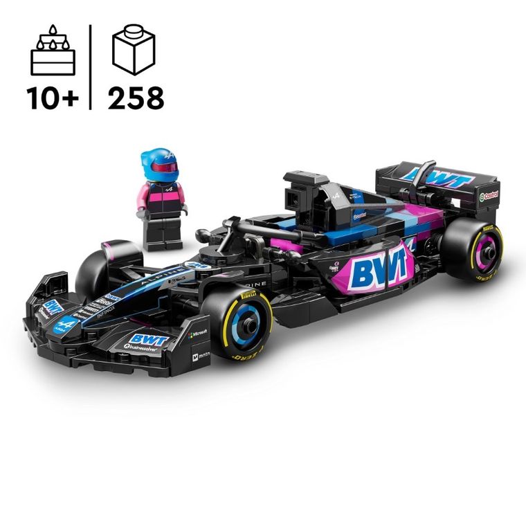 LEGO Speed Champions, Masina de curse BWT Alpine F1 Team A524, 77248