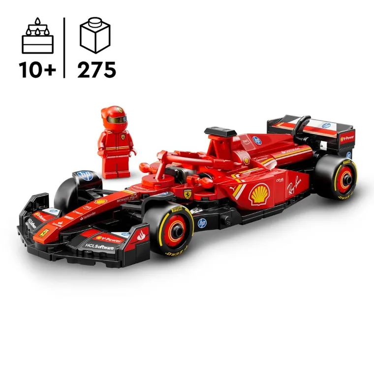 LEGO Speed Champions, Masina de curse F1 Ferrari SF-24, 77242