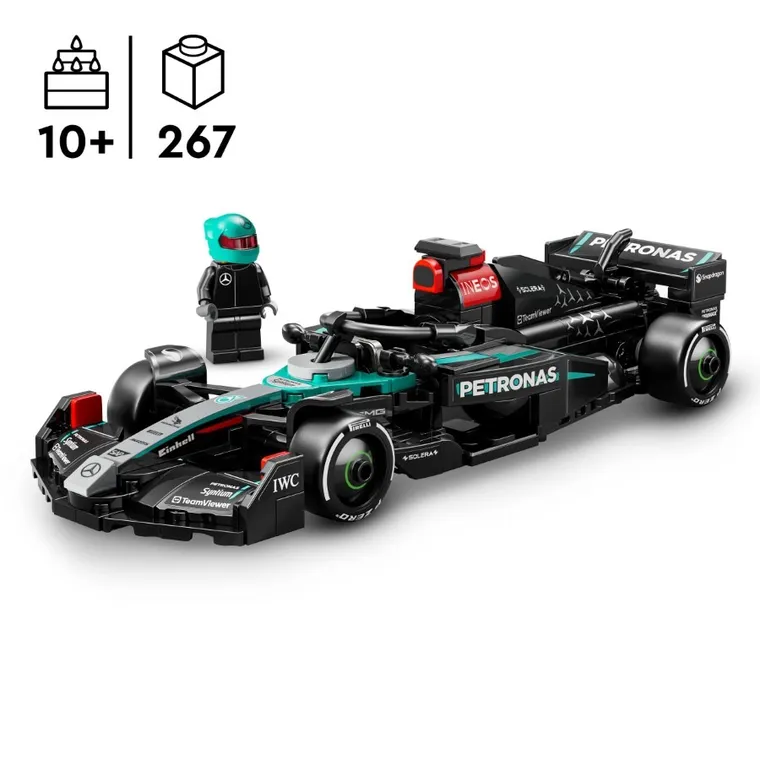 LEGO Speed Champions, Masina de curse Mercedes-AMG F1 W15, 77244
