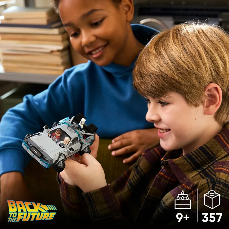 LEGO Speed Champions, Masina timpului din Inapoi in viitor, 77256