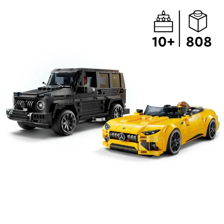 LEGO Speed Champions, Mercedes-AMG G 63 si Mercedes-AMG SL 63, 76924