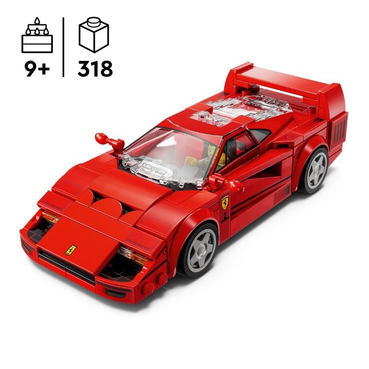 LEGO Speed Champions, Supermasina Ferrari F40, 76934