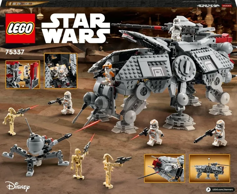 Star Wars cheapest at-te walker set 75337