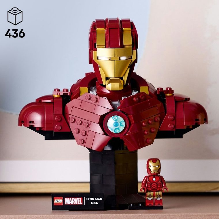 LEGO Super Heroes, Bust Iron Man MK4, 76327