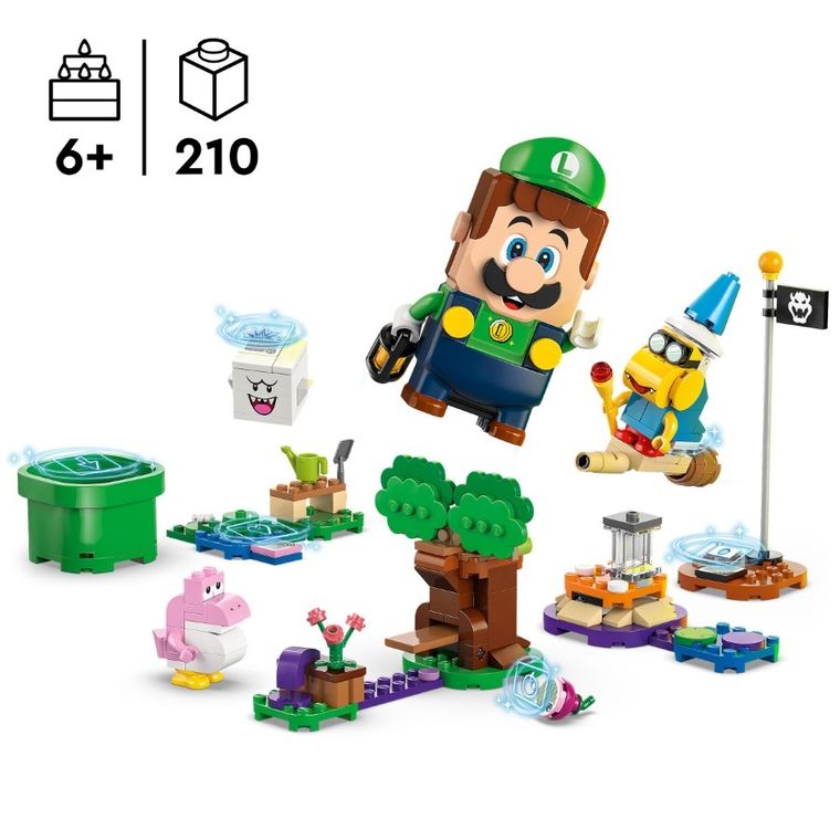 LEGO Super Mario, Aventuri cu LEGO Luigi interactiv, 71440