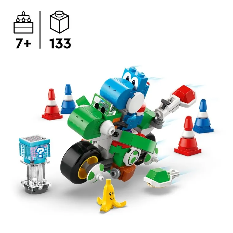 LEGO Super Mario, Mario Kart - Yoshi Bike, 72031