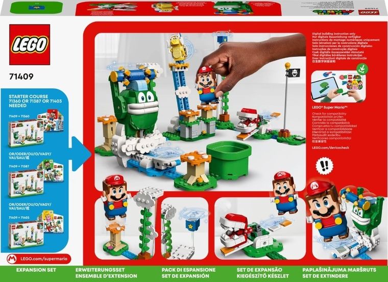 LEGO Super Mario, Set de extindere Provocarea de pe nor al Marelui Spike, 71409