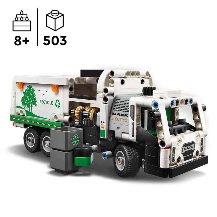 LEGO Technic, Autogunoiera Mack LR Electric, 42167