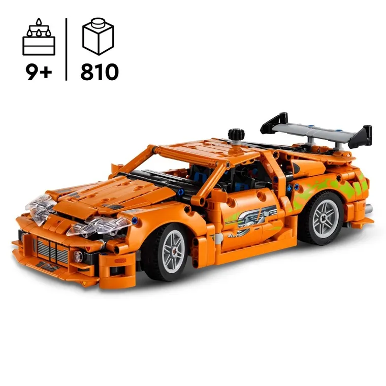 LEGO Technic, Fast and Furious Toyota Supra MK4, 42204