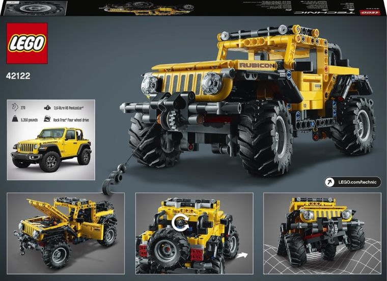 LEGO Technic, Jeep Wrangler, 42122