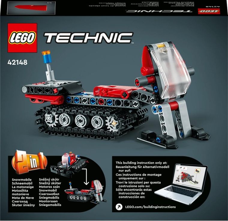 LEGO Technic, Masina de tasat zapada, 42148 - smyk.ro