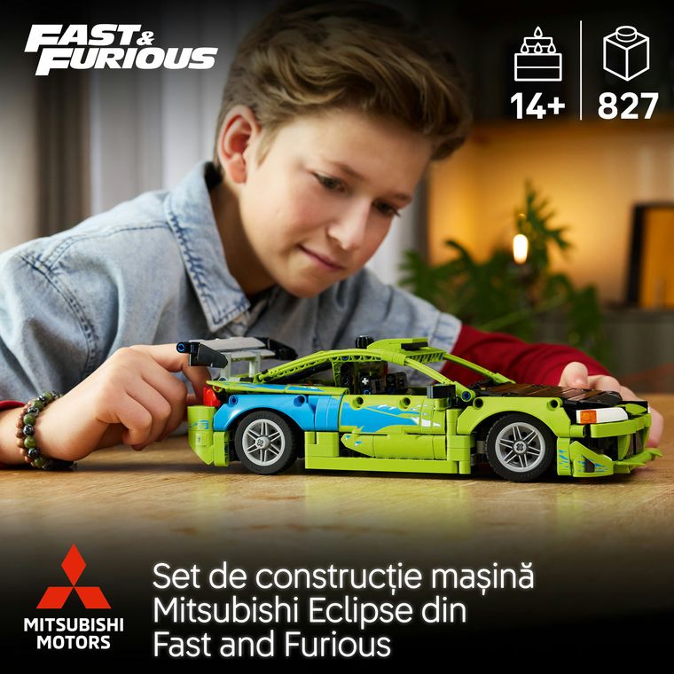 LEGO Technic, Masina Mitsubishi Eclipse din Fast and Furious, 42229