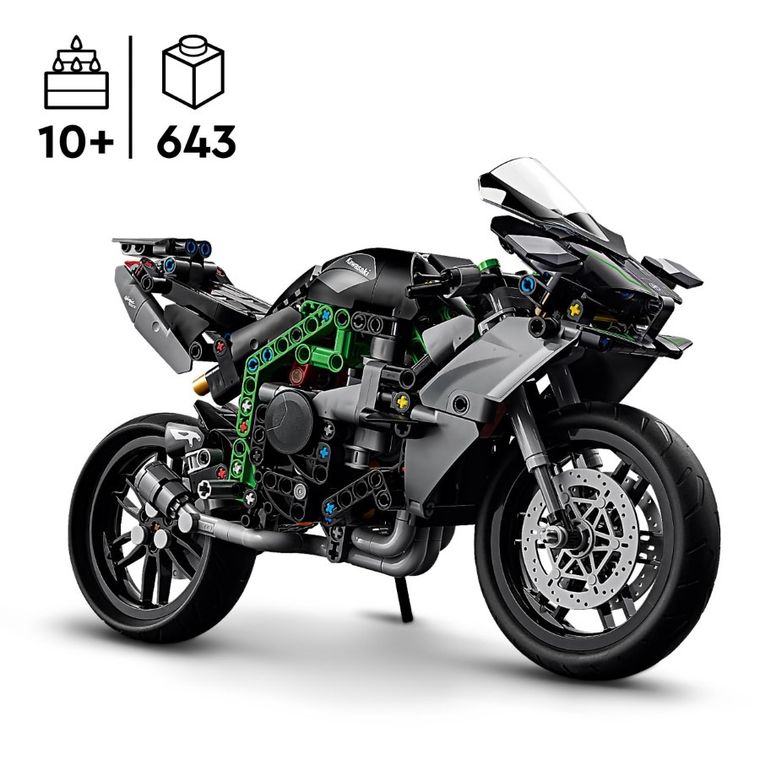 LEGO Technic, Motocicleta Kawasaki Ninja H2R, 42170