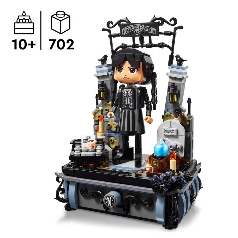 LEGO Wednesday, Figurina Wednesday Addams, 76780