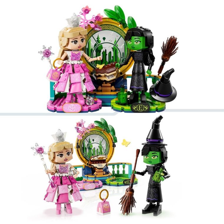 LEGO Wicked, Figurinele Elphaba si Glinda, 75682