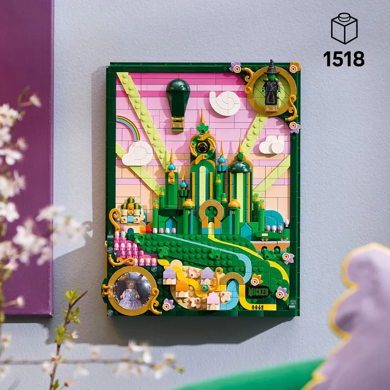 LEGO Wicked, Tablou Emerald City, 75685