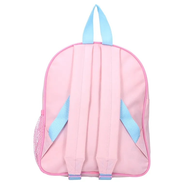 Lilo si Stitch, Fluffy Friends, rucsac din plus pentru prescolar, roz