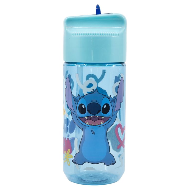 Lilo si Stitch, sticla de apa din plastic, ecozen, 430 ml