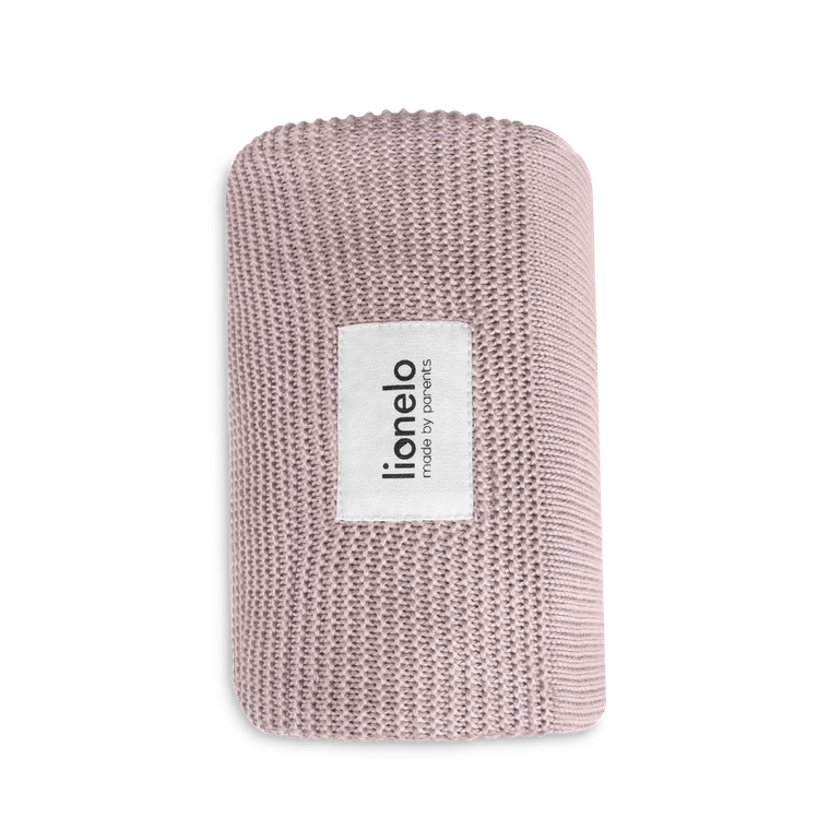 Lionelo, Bamboo Blanket, patura din bambus, 100-75 cm, Pink