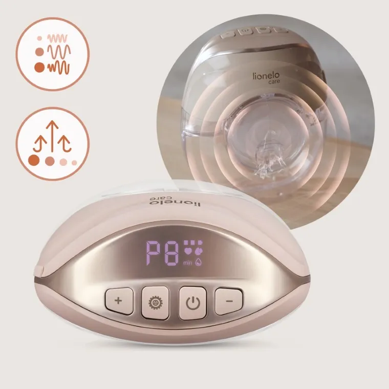 Lionelo, Fidi Free Slim, pompa de san, Hands-Free