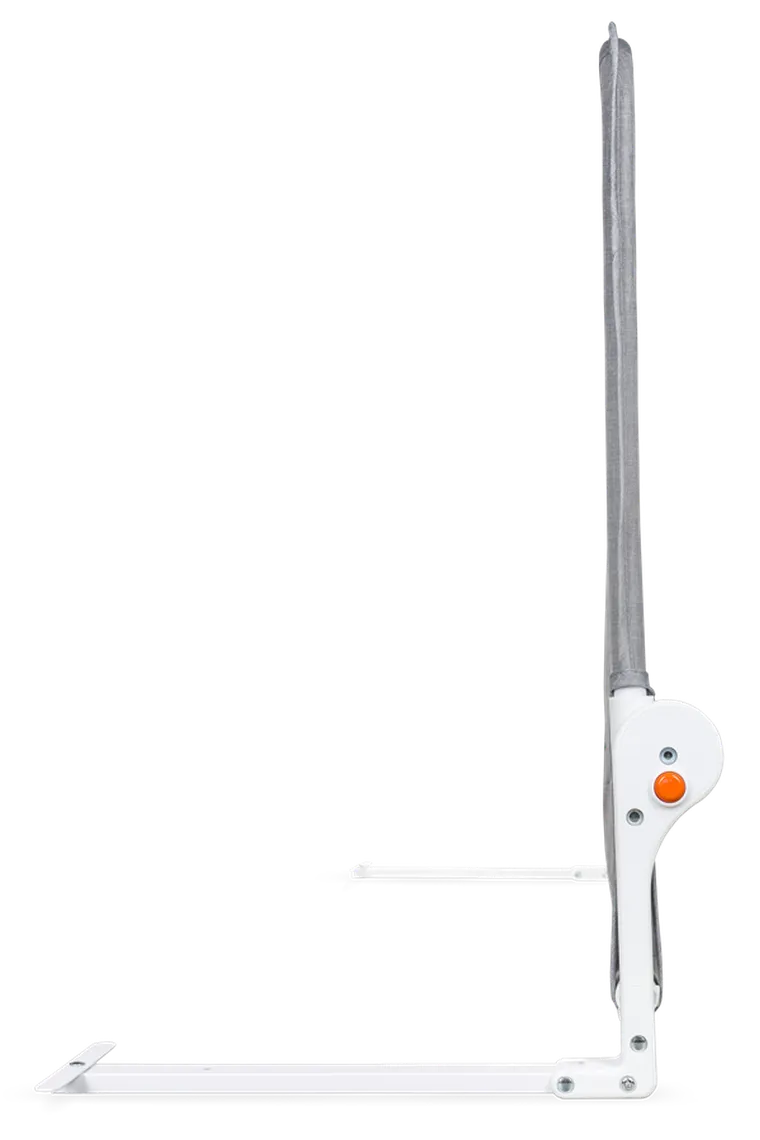 Lionelo, Hanna, bariera de protectie pentru patut, 66 cm, gri