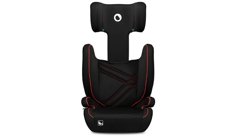 Lionelo, Hugo, I-size, scaun auto, 100-150 cm, Sporty Black Red